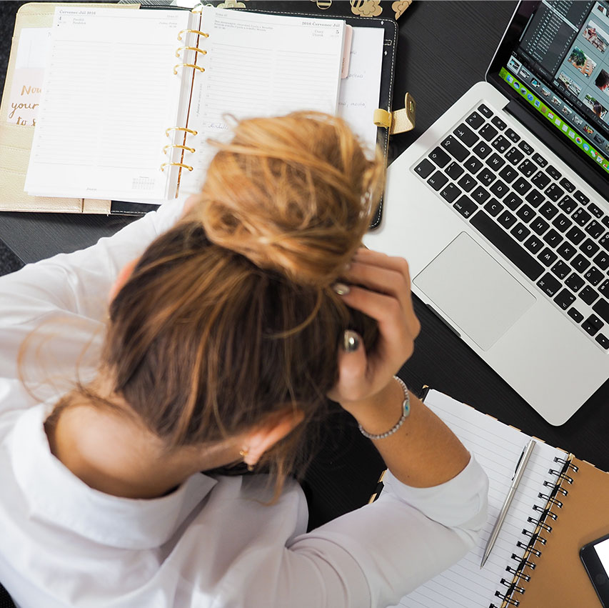 Teen Feeling Streesed WIth Work Teen Feeling Streesed WIth Work