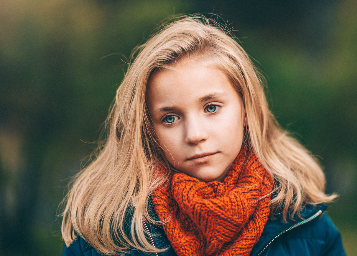 Child Wearing Winter Clothes Child Wearing Winter Clothes