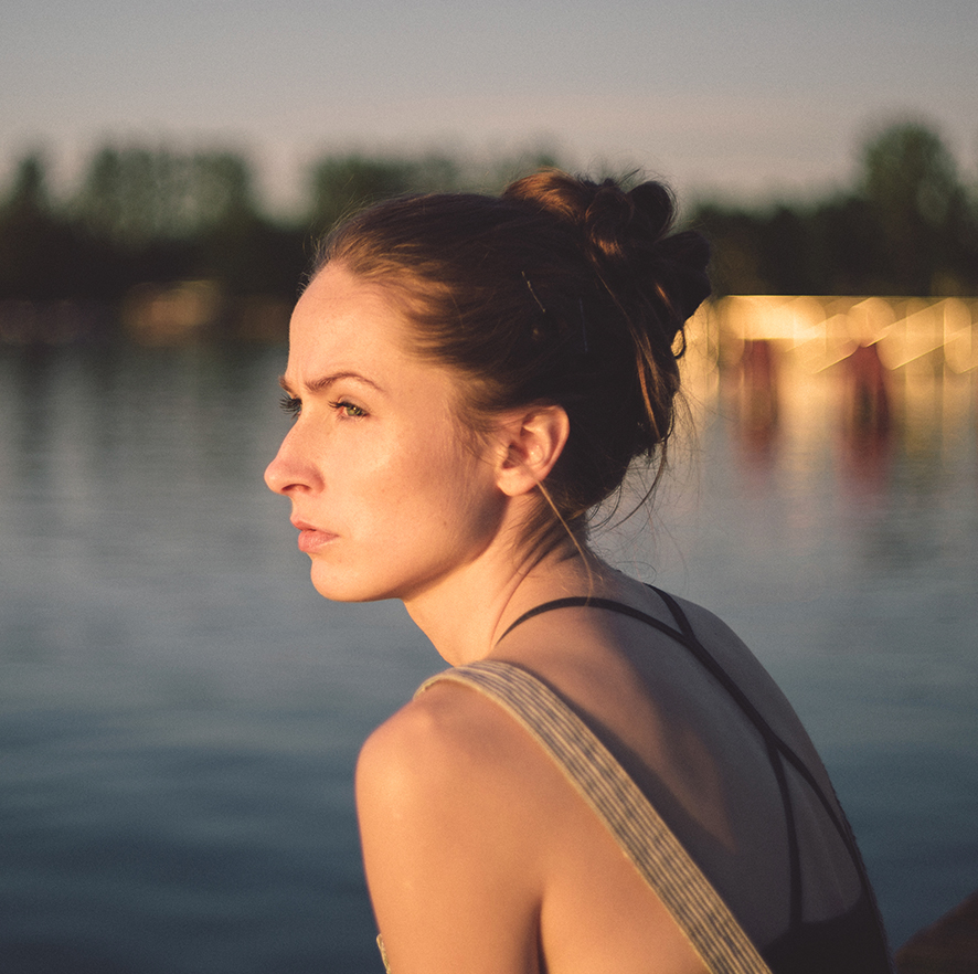 Woman Looking at the Horizon Woman Looking at the Horizon